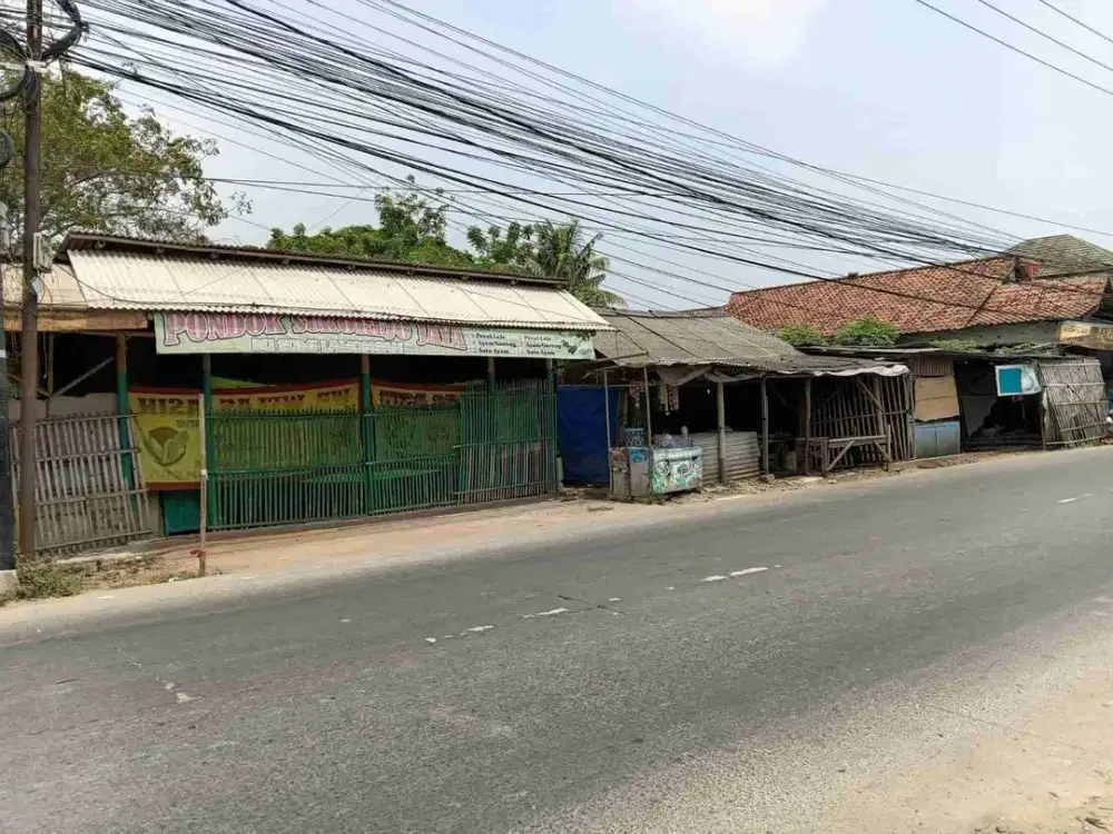 Di jual cepat tanah jl.raya mauk rajeg kabupaten tangerang.