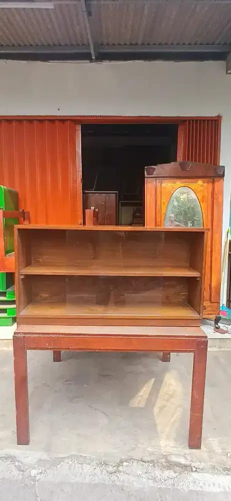 Kichen set jati tua bisa dinding maupun lantai p.125vm l.32cm t.66cm