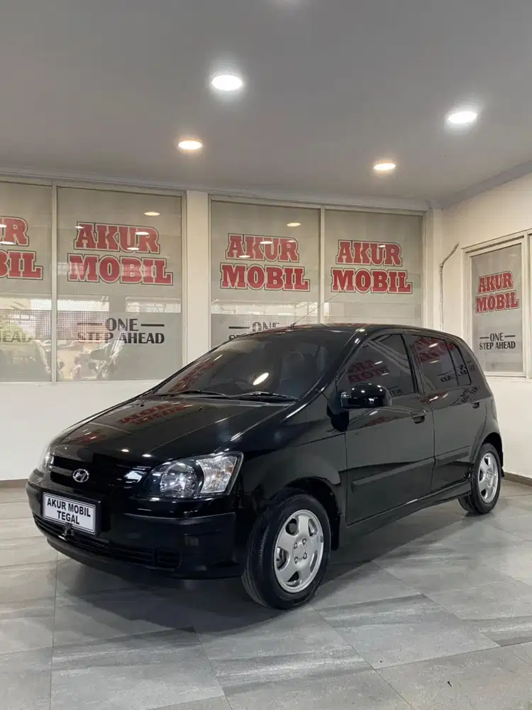 LOW KM! HYUNDAI GETZ G MT 2005 HITAM STNK PANJANG ISTIMEWA SIAP PAKAI