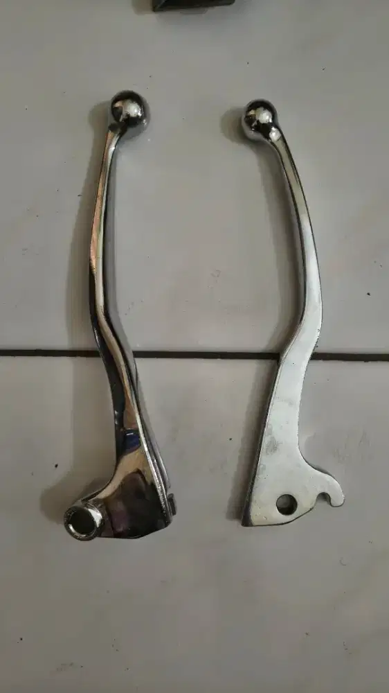 Handle chrome vixion old dan lampu HS1/H4 Osram