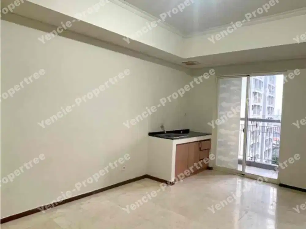 Disewakan unfurnish tipe 2+1 apartment royal mediterania garden residence