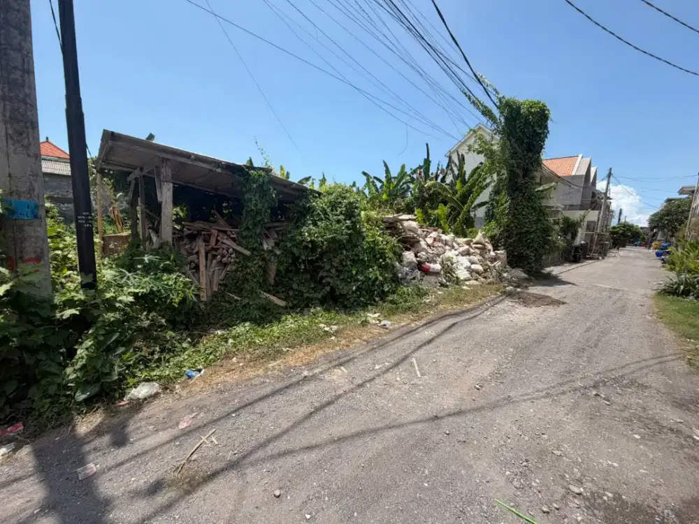 Turun harga tanah 160 m2 di Jl Tukad Badung Renon Denpasar Bali