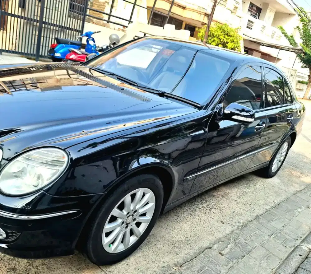 {Pjk AGT 2027 Km 84rb} 2009 Mercedes E230 Body Mulus Interior Originil