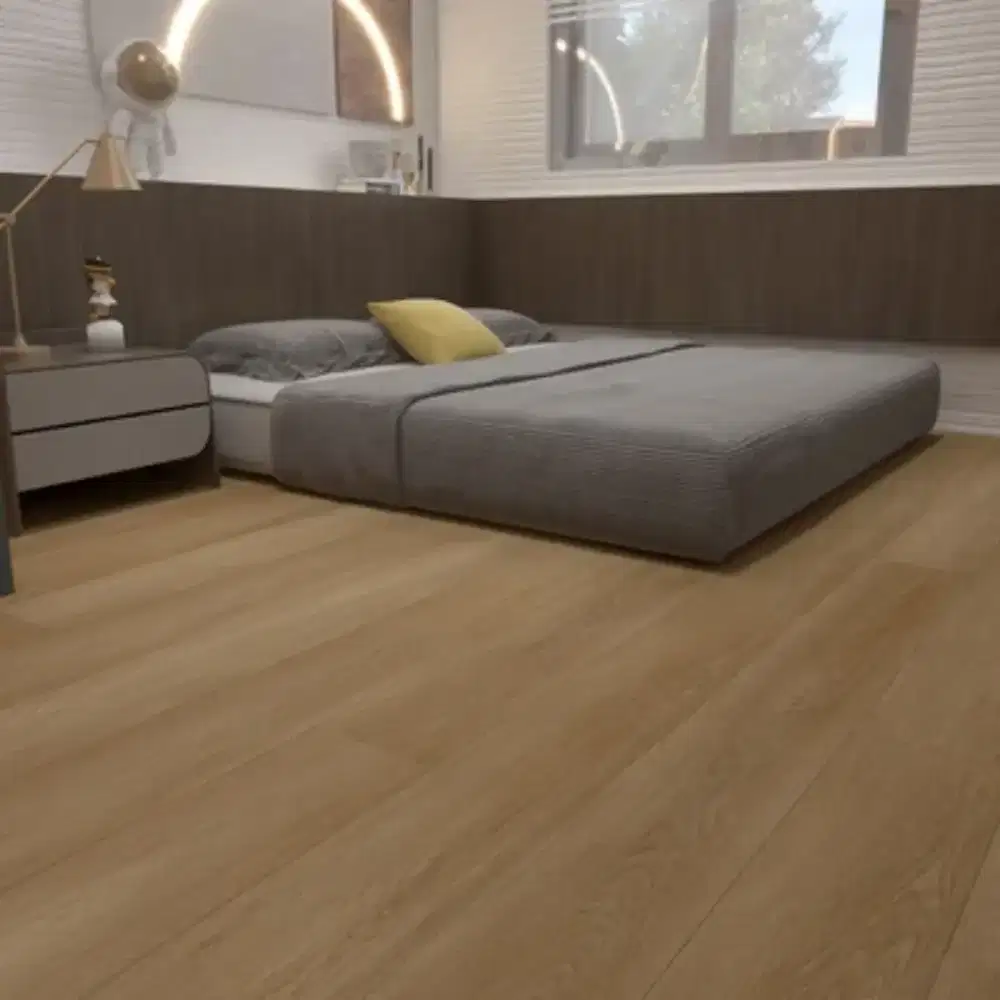 Lantai SPC Akira tebal 5mm isi 2,2m²