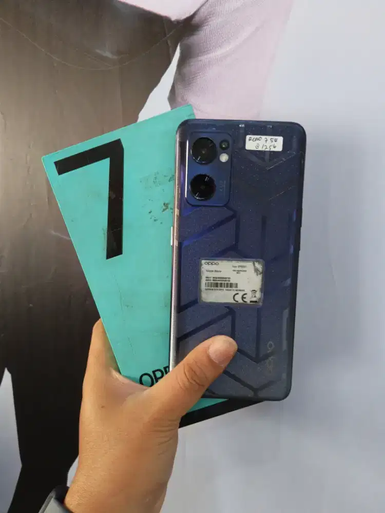 Oppo Reno 7 5g ram 8/256 second