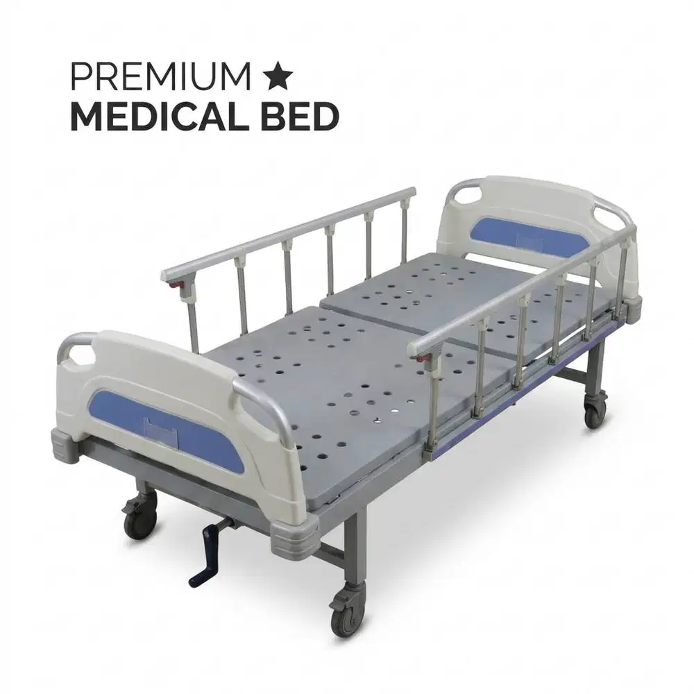 [SEKEN BAGUS] Ranjang Pasien / Bed Rumah Sakit 1 Crank - ArjoHuntleigh