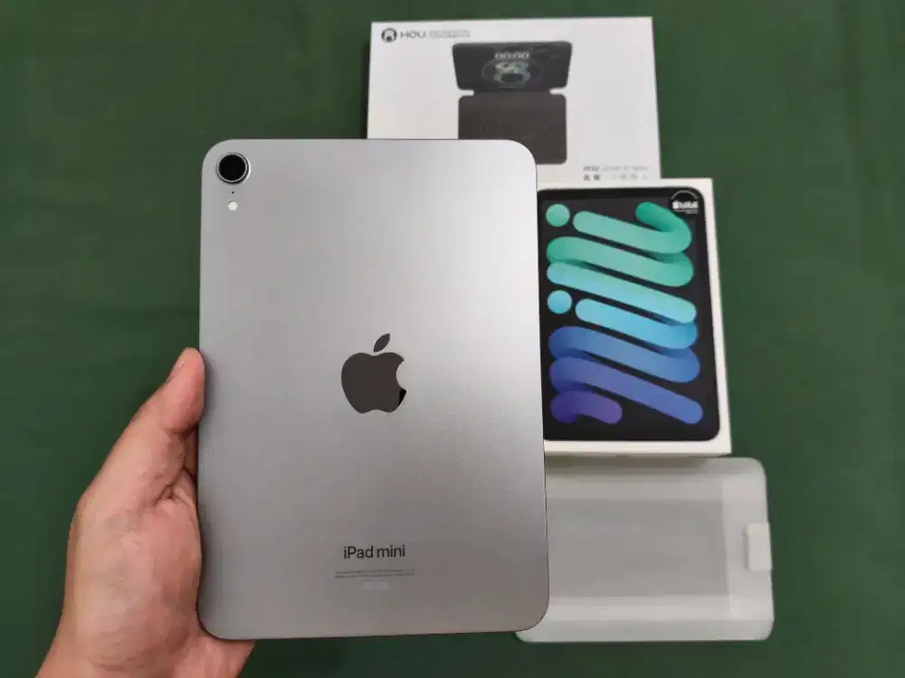iPad Mini 7 A17 Pro 256GB Space Gray Fullset Mulus Garansi Panjang