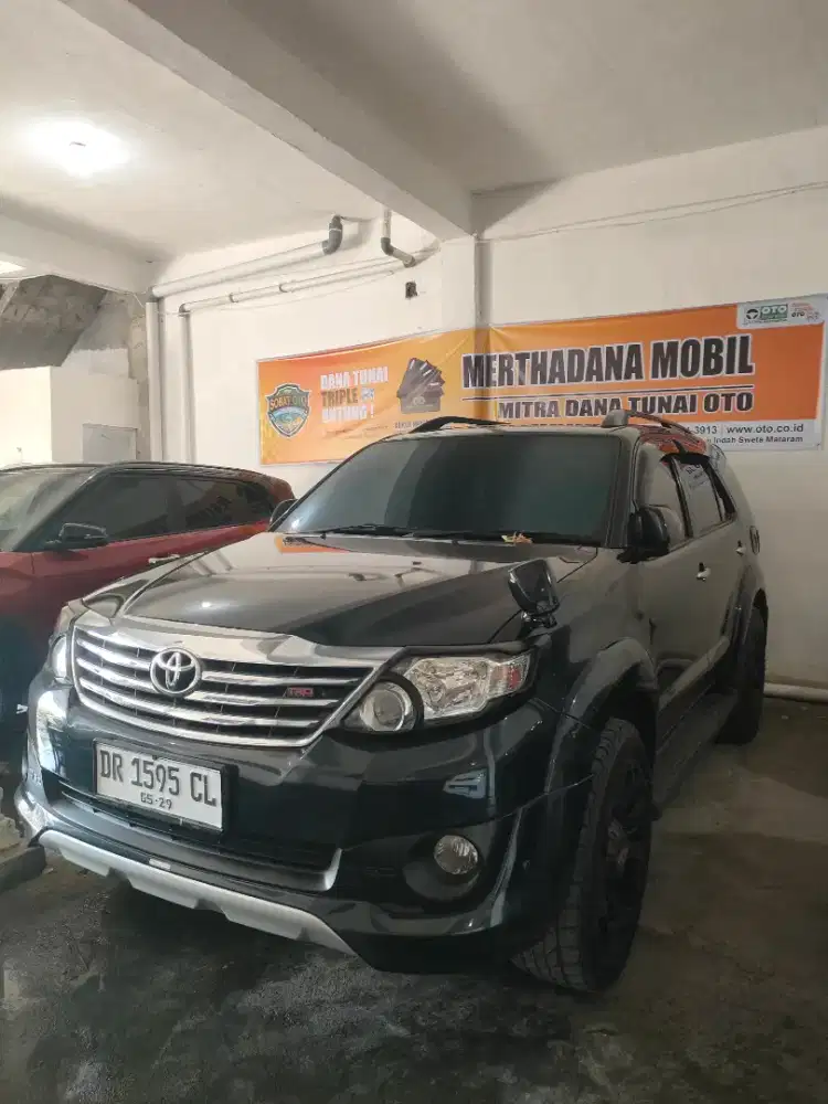 Fortuner G Lux bensin AT 2012, DP 10 jt