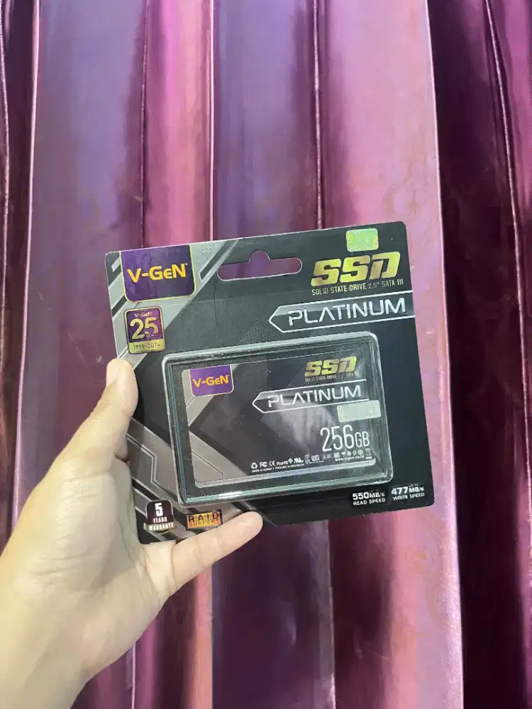 V-GeN SSD PLATINUM 256GB SATA III 2.5