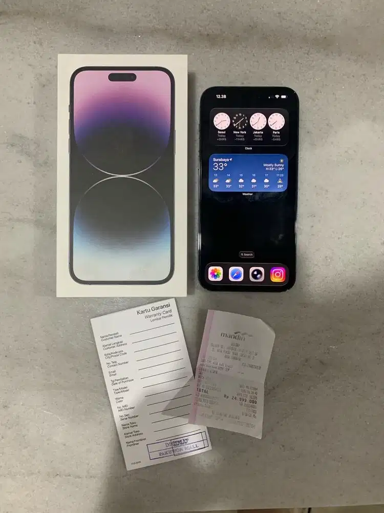 IPHONE 14 promax 256 gb