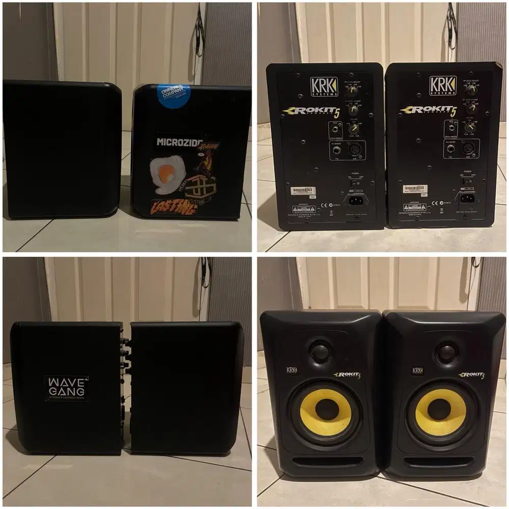 SPEAKER MONITOR KRK ROKIT 5 GEN 3 SEPASANG