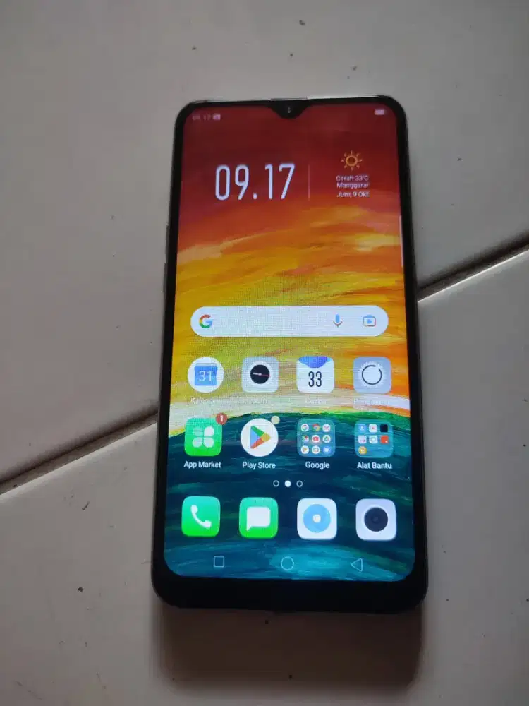 Dijial oppo A7, ram 4/64, batangan