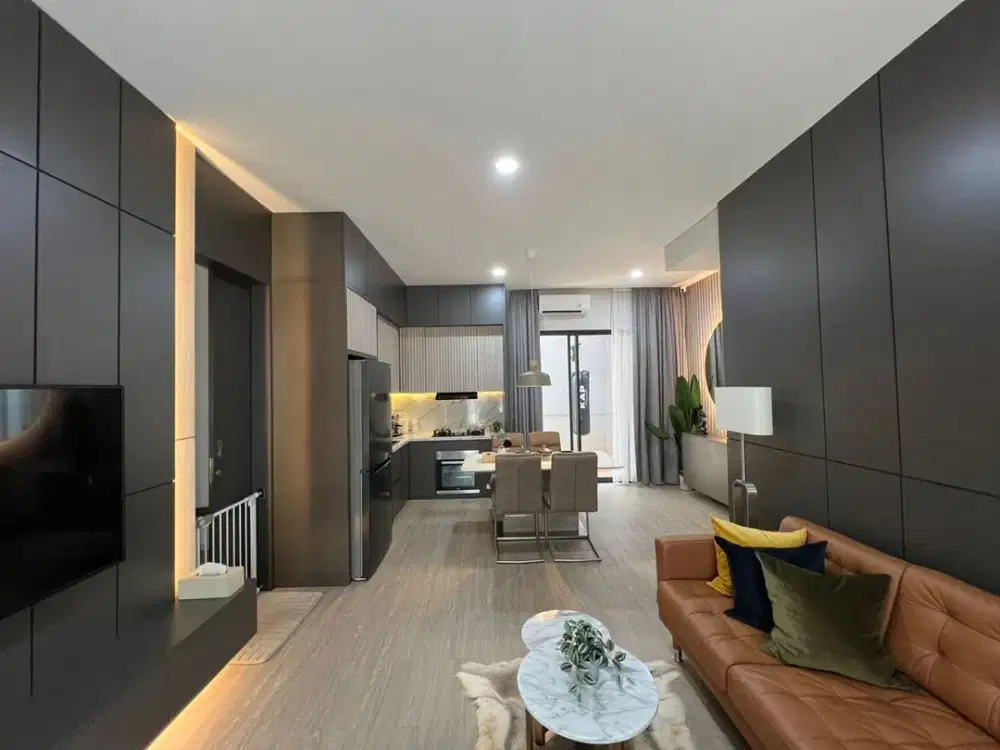 HOT DEAL! Rumah Bagus Nyaman LB 126m2 Full Furnished Discovery Bintaro Sektor 9 Tangerang Selatan Masih Negoo