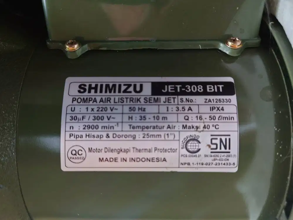 SHIMIZU SEMI-JET 308BIT