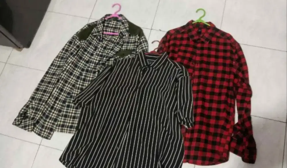 Kemeja size XL jual set