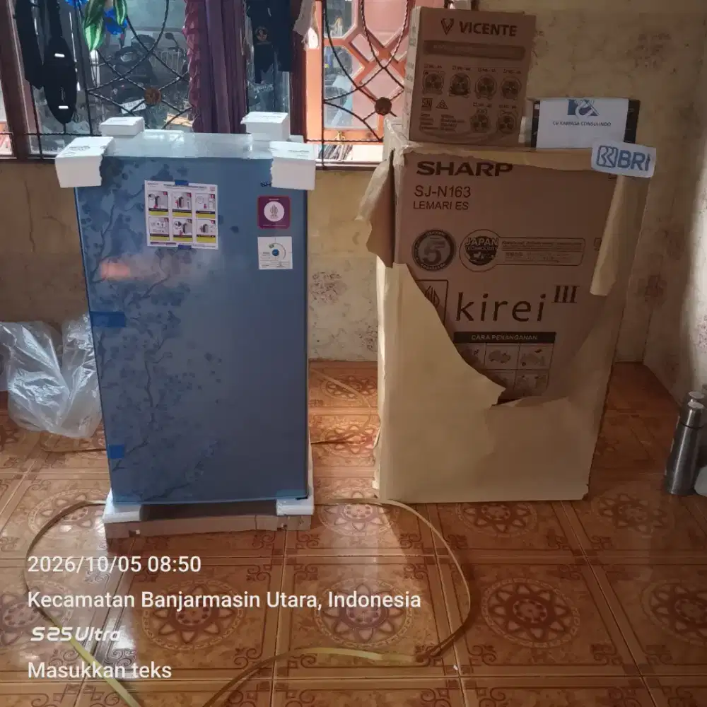 KULKAS BARU Dapat Hadiah doorprize Di jual cepat