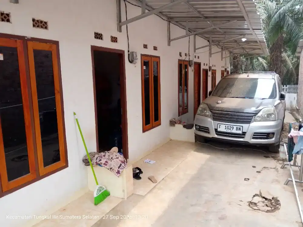 Jual cepat kontrakan baru ad 5 pintu