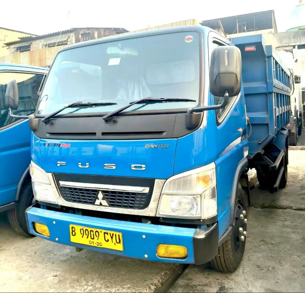 MULUS+banBARU MURAH CDD Mitsubishi Colt diesel FE74HD N Dump truk 2025