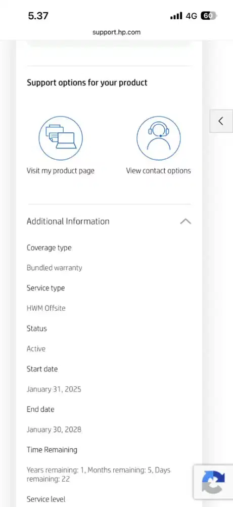 HP elitebook 840 gen 10 garansi ON core i5