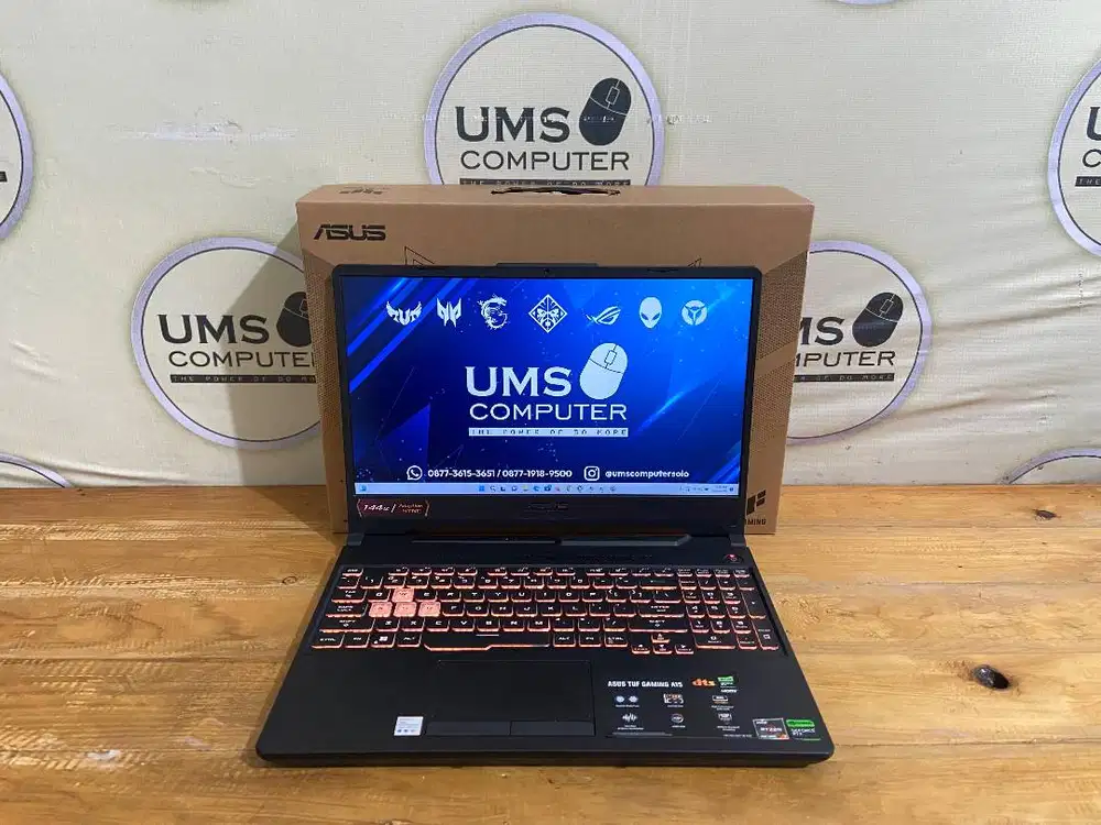 ASUS TUF FA506NFR RYZEN 7-7435HS RAM 16GB SSD 512GB RTX 2050 4GB