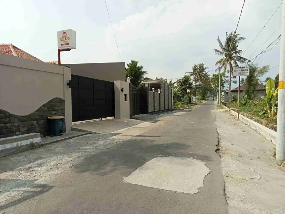 Tanah Asri Akses Bagus Kawasan Pendatang, Di jl. Kaliurang km 11 Dekat BIAS, Kampus  UII