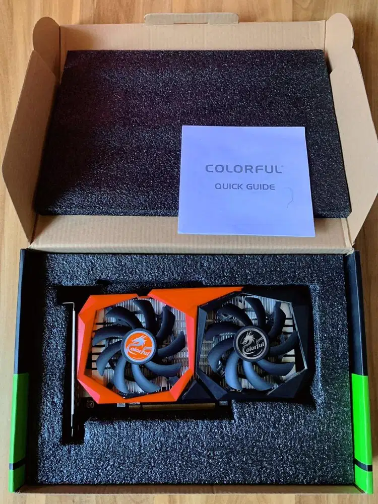 Dijual VGA Gaming / Editing Colorful Nvidia Geforce GTX 1650 4Gb GDDR6
