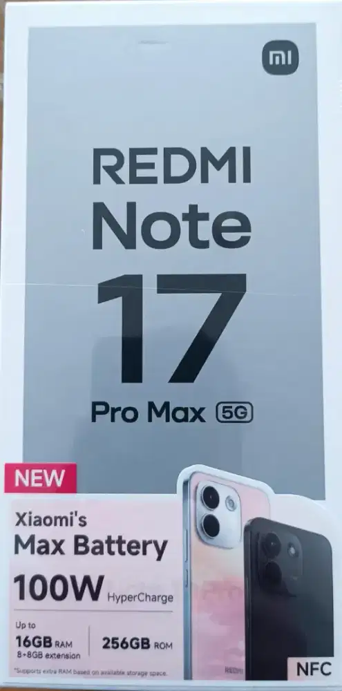 Xiaomi Redmi note 17 pro max 5G (8/256) green