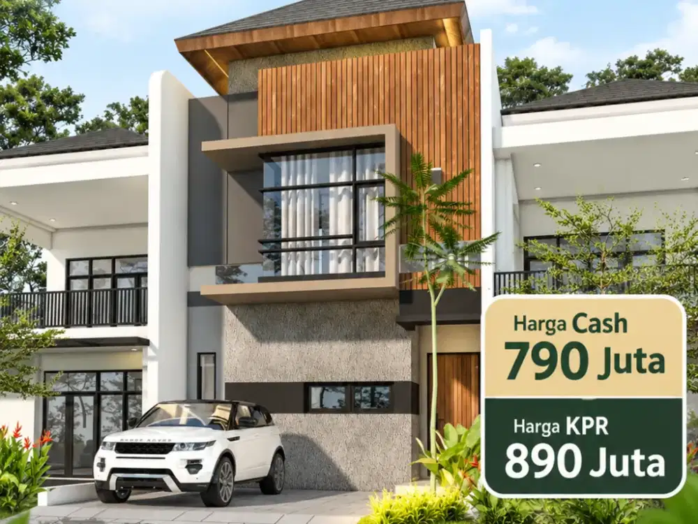 Punya Budget Rp790 Juta? Intip Rumah Modern di Mandalajati!