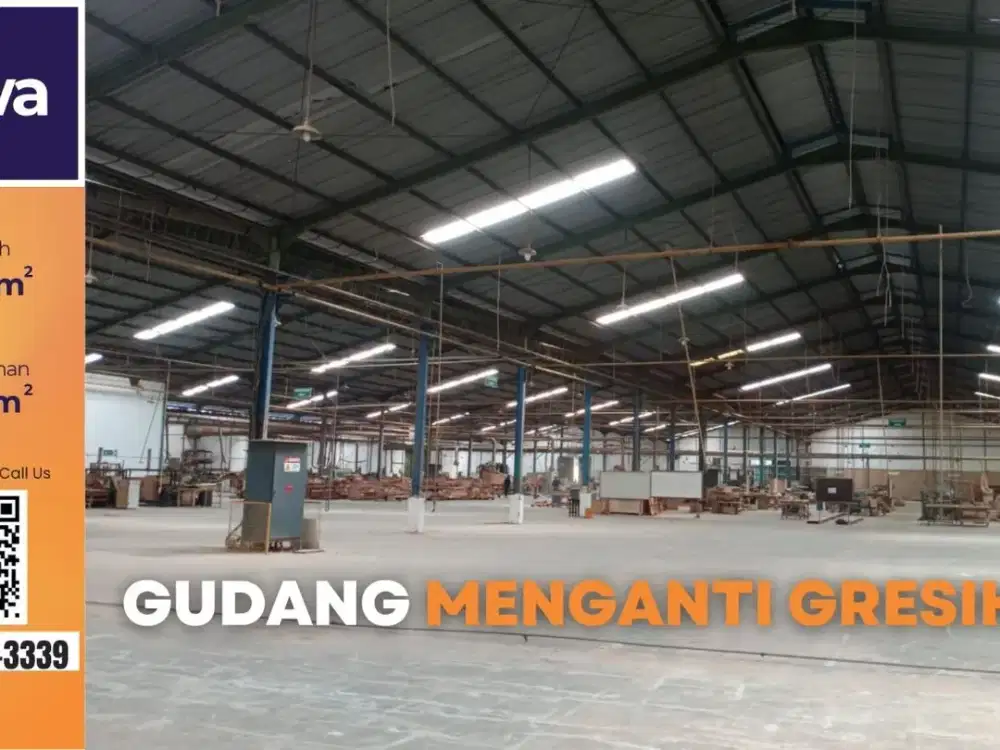 disewakan gudang 15.000 m2 di Menganti Gresik - Surabaya