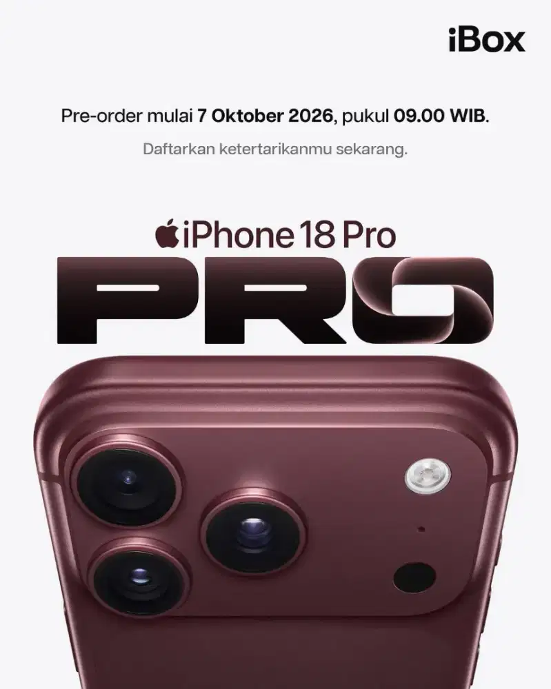 Pre order ip 18 series