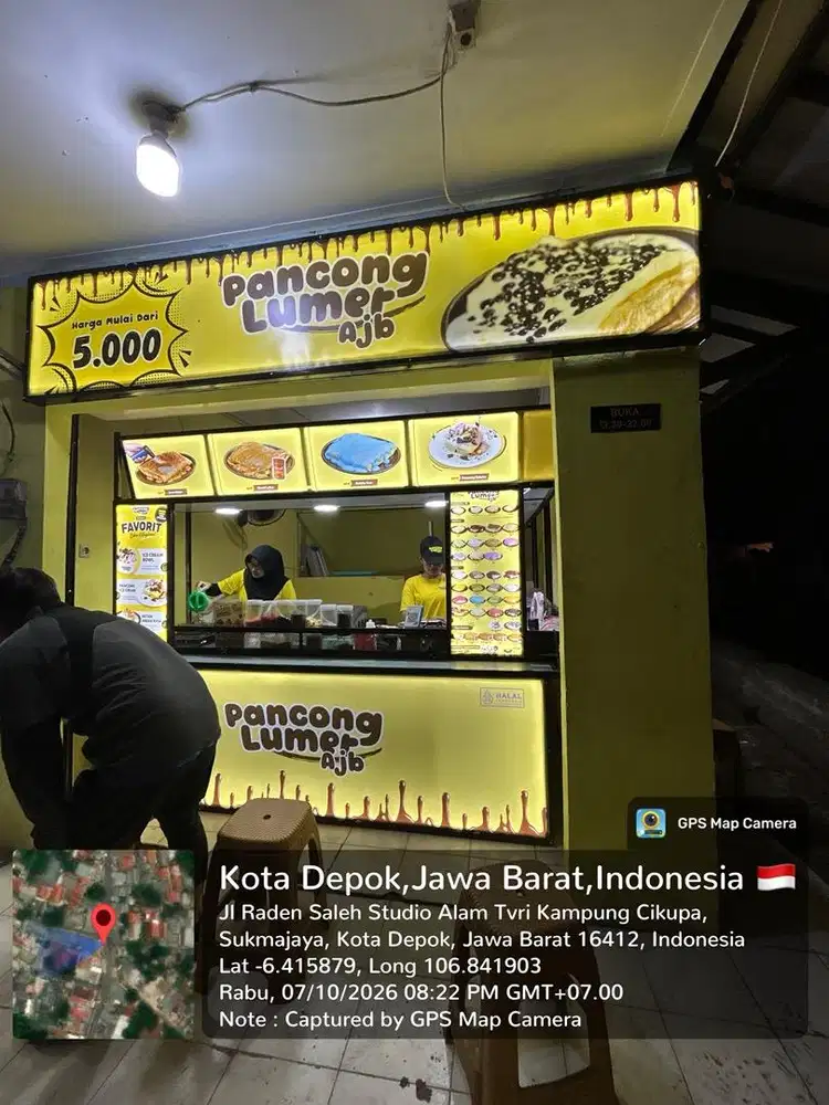 Jaga Booth Pancong Lumer