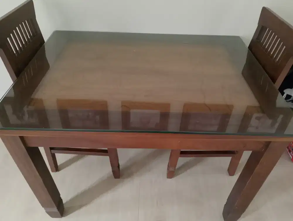 Meja Makan Bekas ( jati )