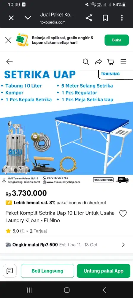 Spek seperti yg sudah saya lampiran