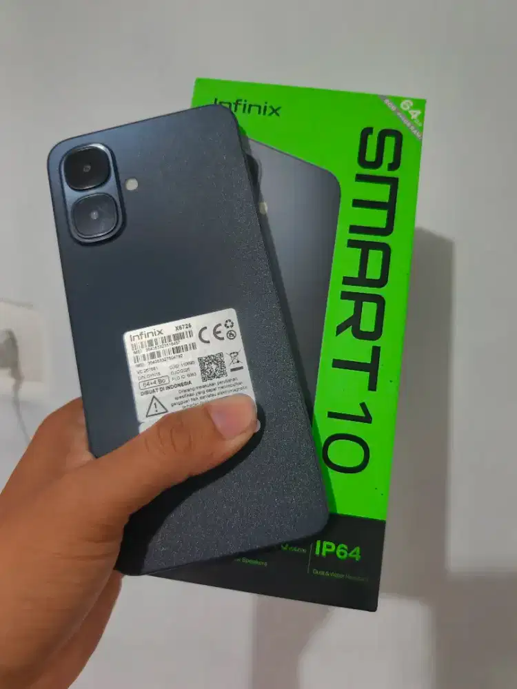 Smart 10 ram 4/64 garansi sampai bulan 1 2027