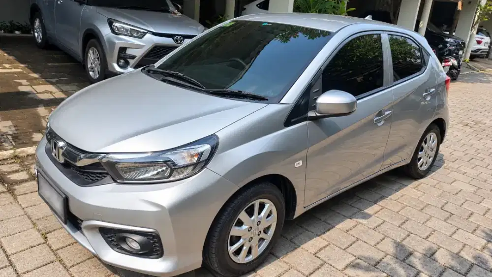 DIJUAL Honda Brio Satya Matic Thn 2021 Silver