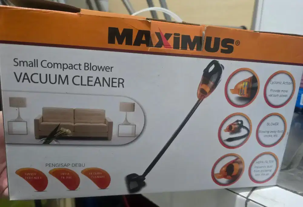 Vacum cleaner merk Maximus
