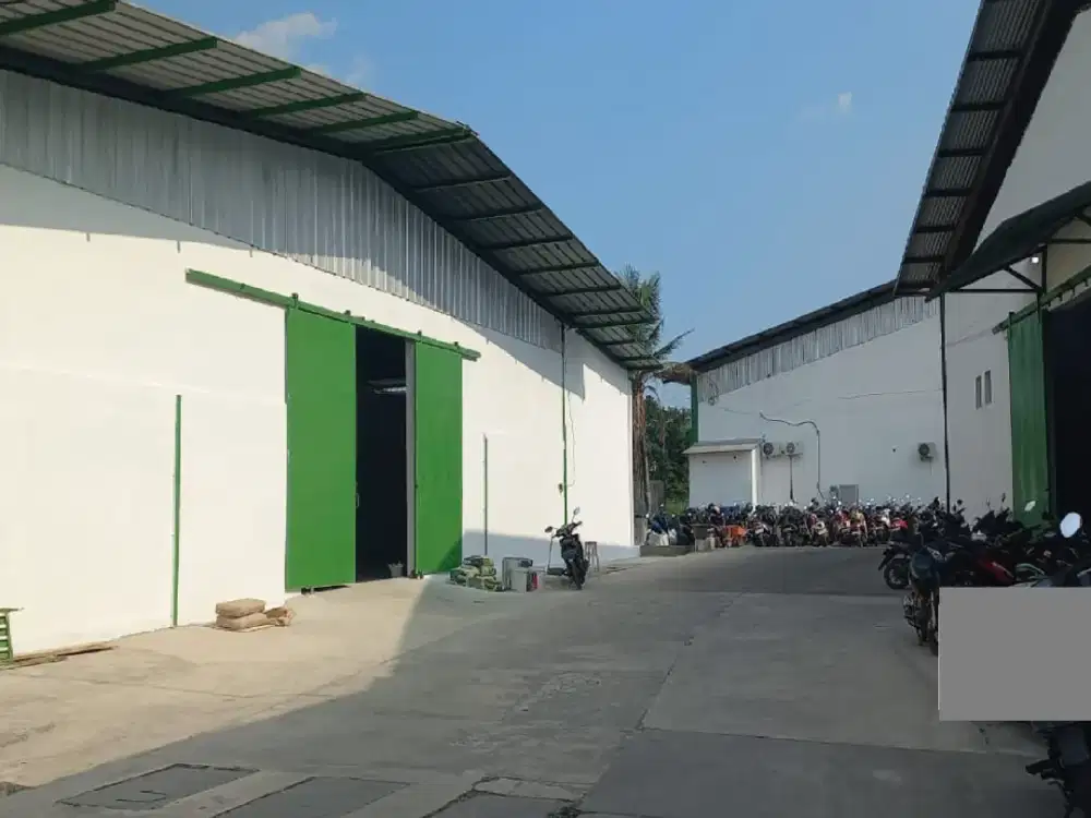 Disewakan Gudang Siap Pakai bisa Akses Kontainer di Kawasan Industri Bitung Tangerang