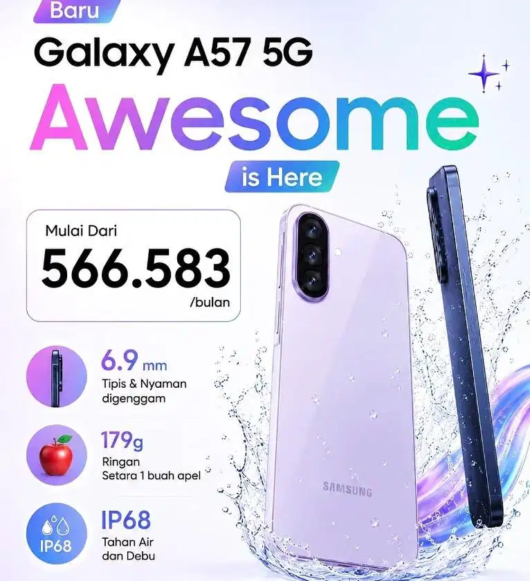 PROMO SAMSUNG GALAXY A57 5G GARANSI RESMI