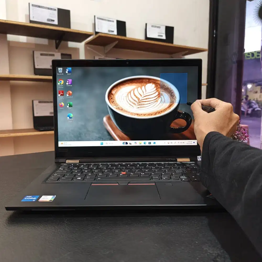 LAPTOP KERJA KULIAH TOUCHSCREEN FLIP 360! LENOVO THINKPAD L13 YOGA//RA