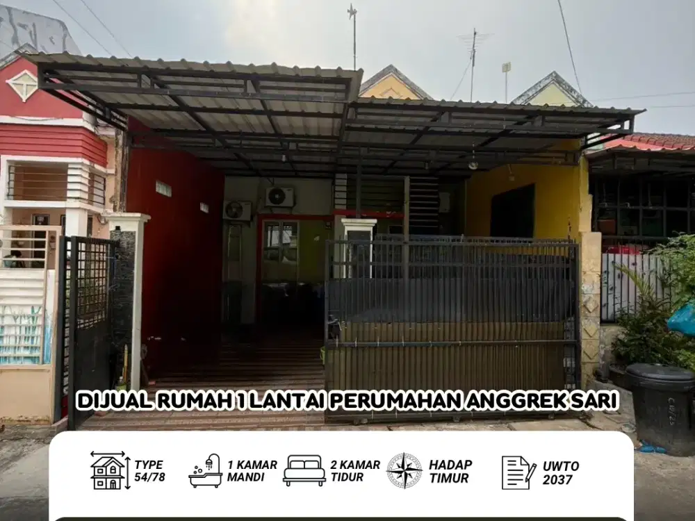 Dijual Rumah Perumahan Anggrek Sari