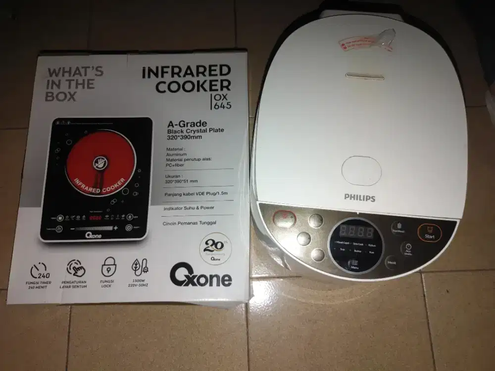 Kompor Listrik dan Rice Cooker