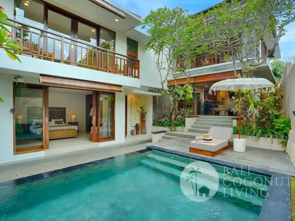 Villa Dalmatia Nyanyi Tabanan - Spacious 3 Bedroom Villa in Scenic Pantai Nyanyi Tabanan