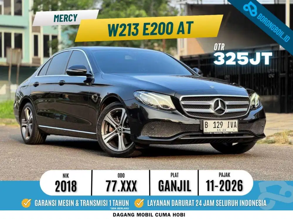 Marcedes Benz Mercy W213 E200 AT 2018