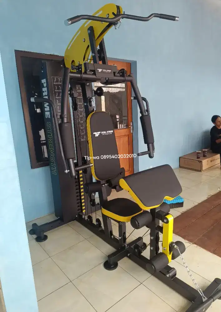 Home gym 1 sisi leg pres bisa cod