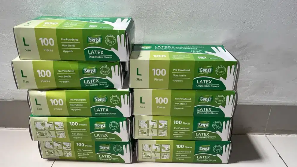 Sarung Tangan Latex Sensi