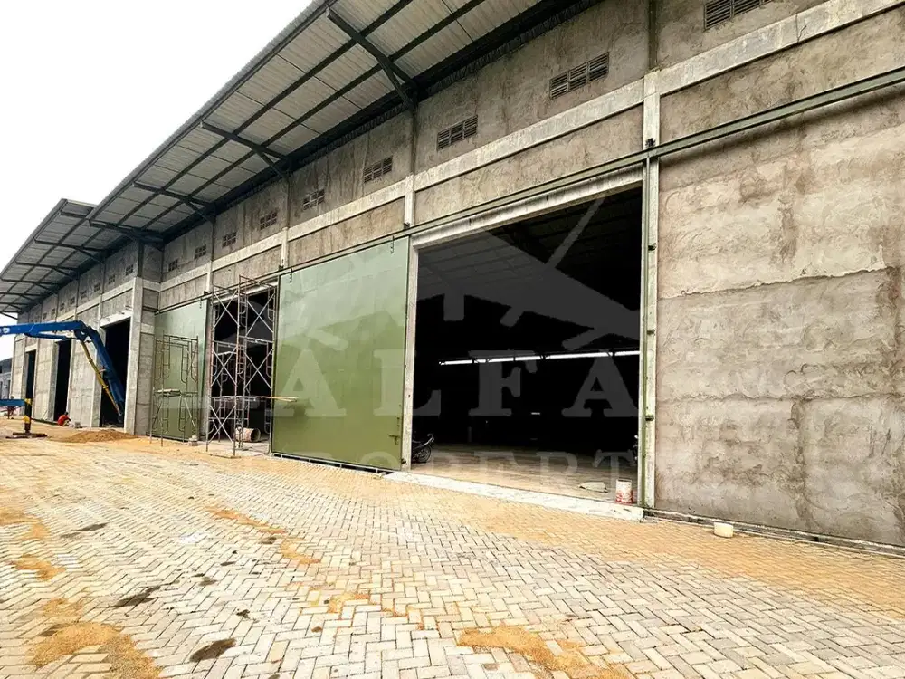Jual Sewa Cepat Gudang Siap Pakai Akses Kontainer