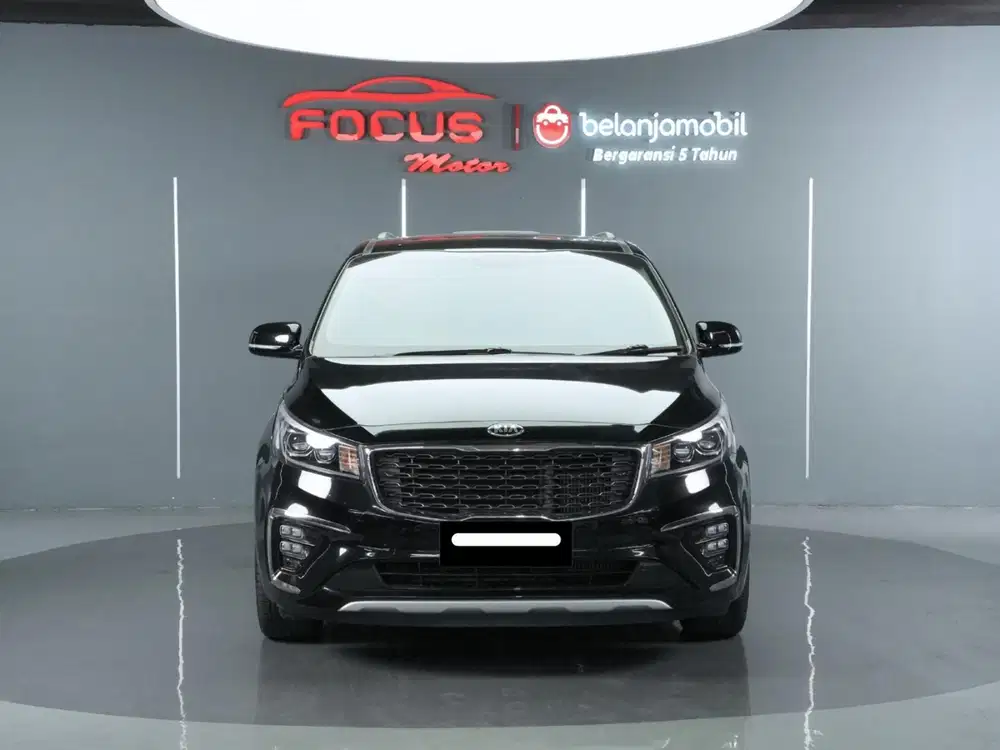 Km 20rb kia grand sedona crdi diesel 2019 pakai 2021 hitam pajak panjg