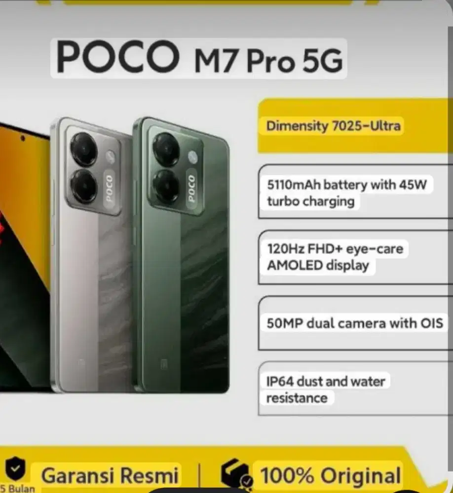 poco m7pro 5G silver 8/256