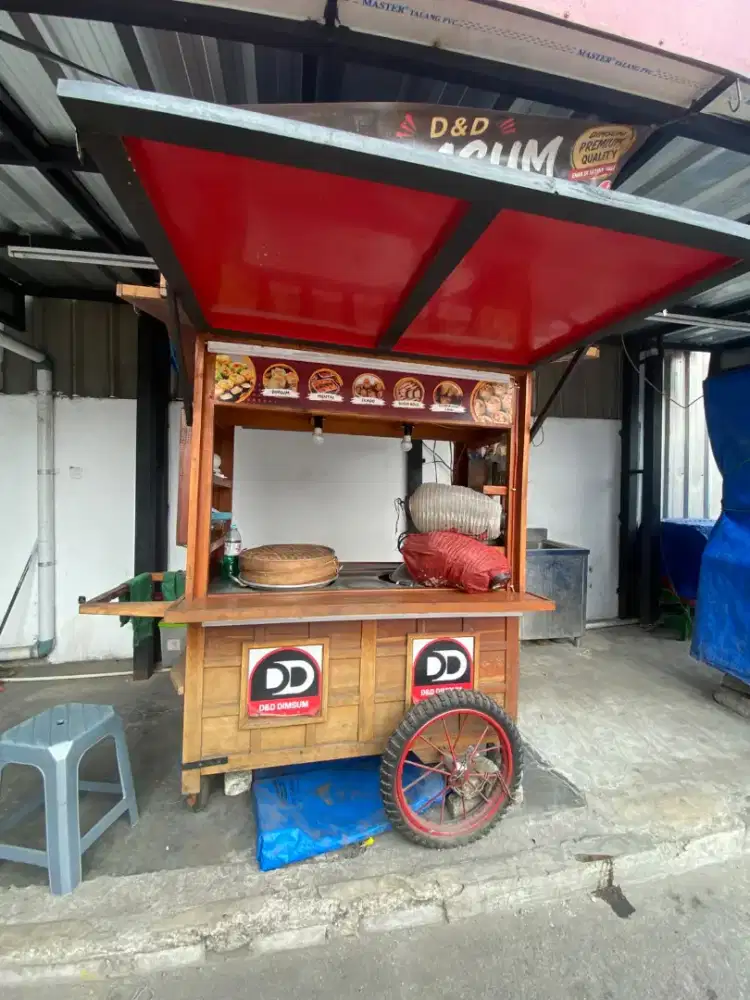 Di jual Gerobak bekas dimsum