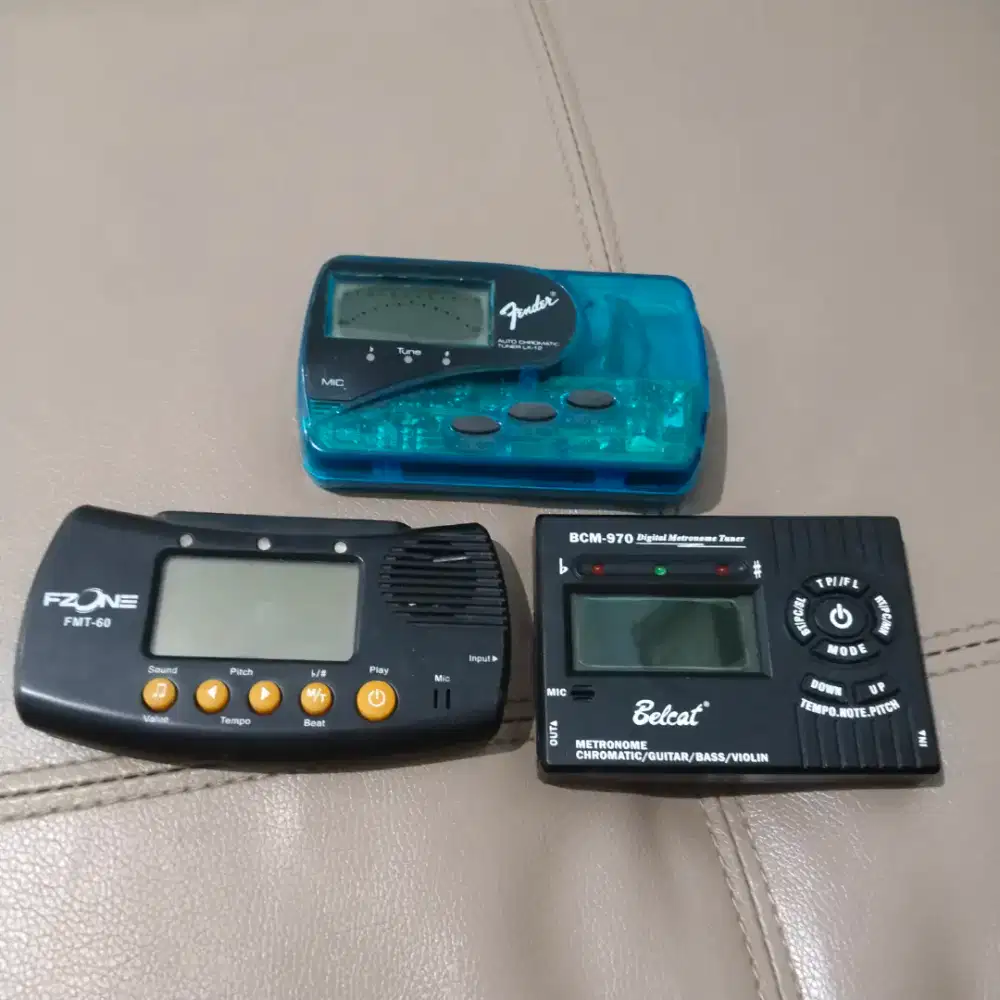 Paket Borongan Murah! 3 Tuner & Metronom Gitar/Bass